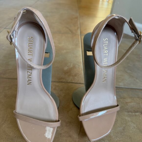 Stuart Weitzman 75 nudist heels Sz 8 - Picture 3 of 7